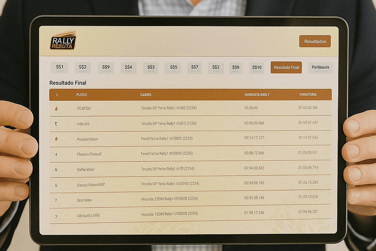 Rally Results
